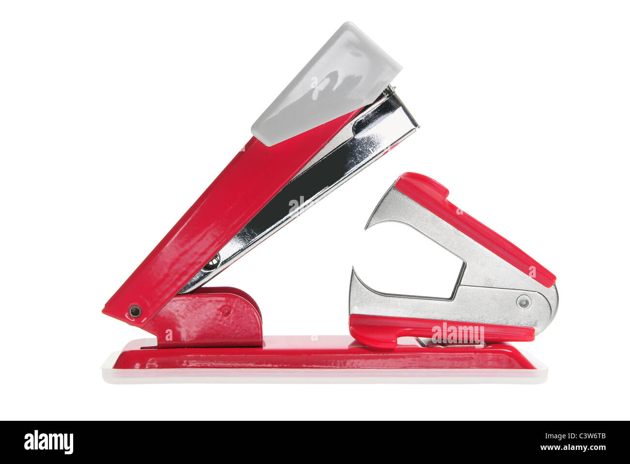 Stapler and Staple Remover Stock Photo Alamy