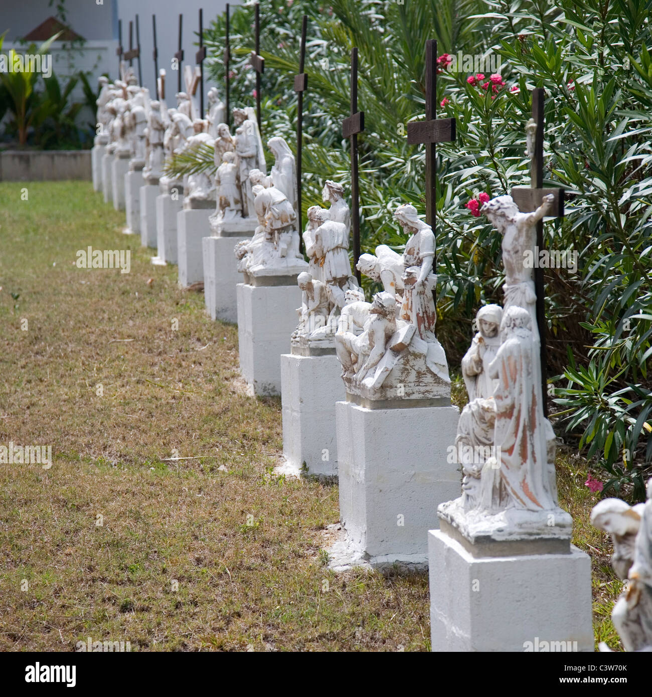 'Our Lady Of Perpetual Help' Statues on Grounds Stock Photo Alamy