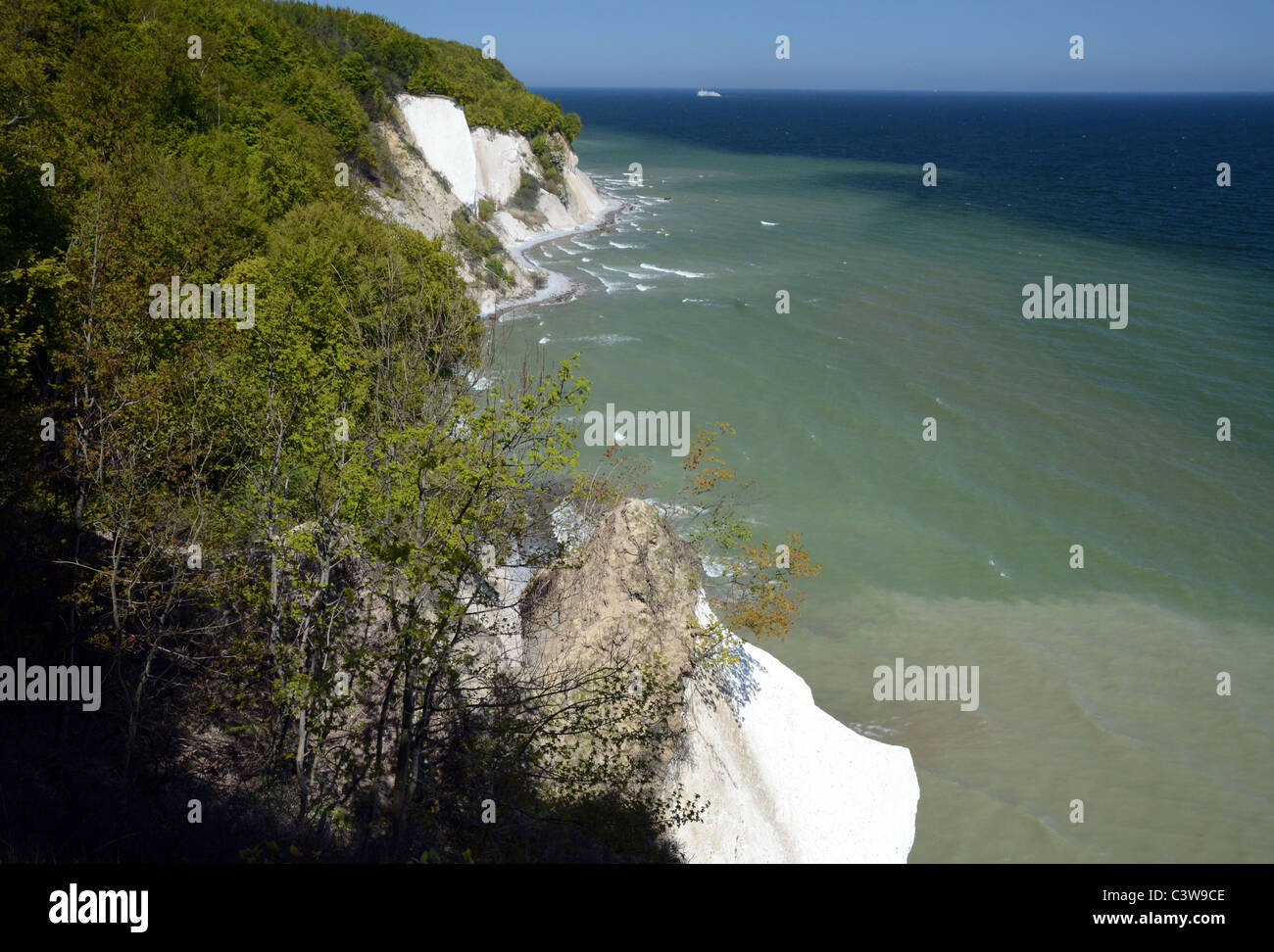 Chalk cliffs of Baltic island of Rugen, Germany Stock Photo Alamy