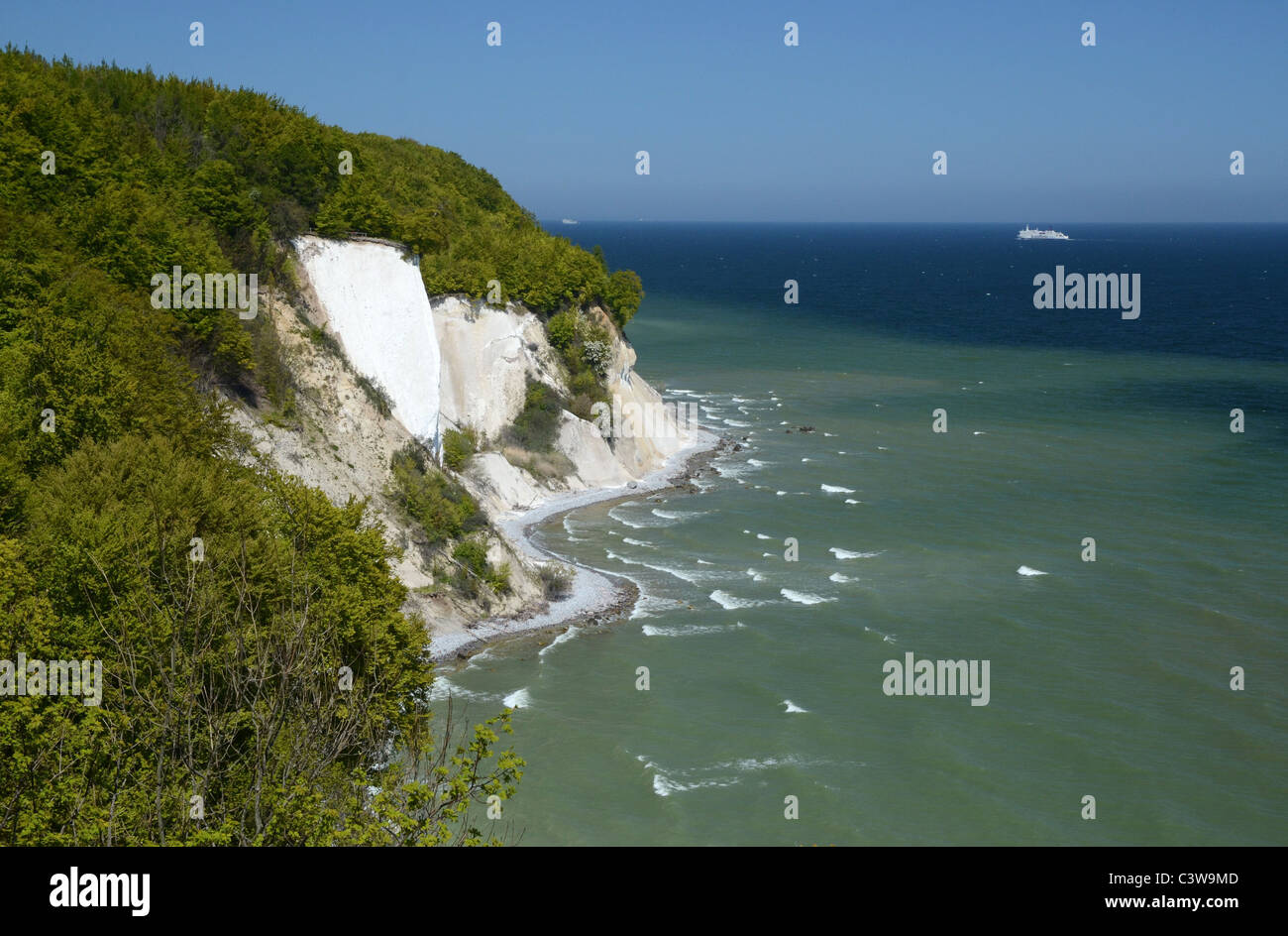 Chalk cliffs of Baltic island of Rugen, Germany Stock Photo Alamy