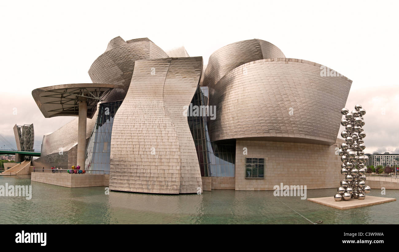 The Guggenheim Museum Bilbao Modern Contemporary Art Designed By Canadian American Architect Frank Gehry Spain Basque Country Stock Photo Alamy