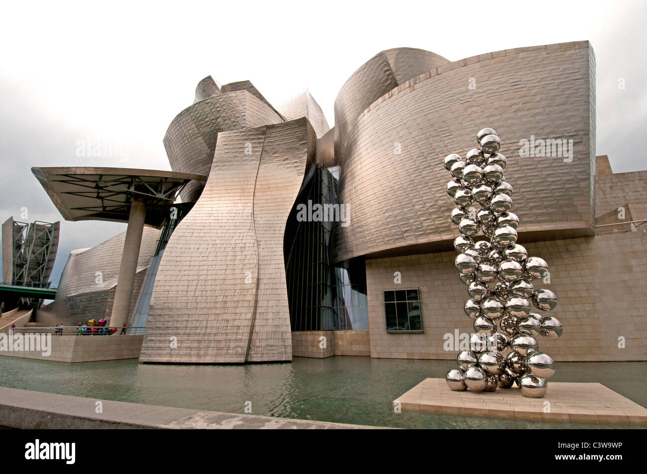 The Guggenheim Museum Bilbao Modern Contemporary Art Designed By Canadian American Architect Frank Gehry Spain Basque Country Stock Photo Alamy