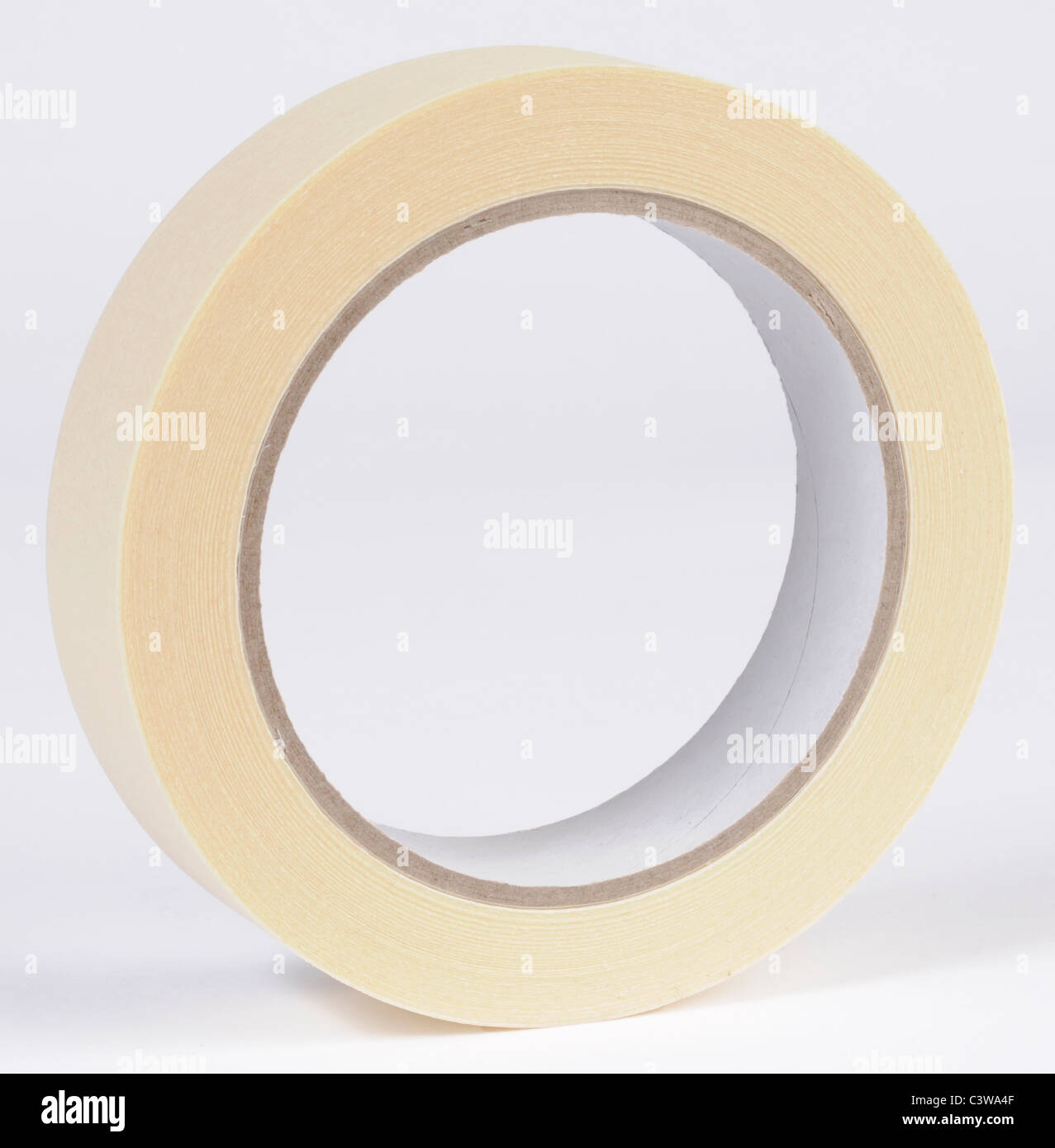 Roll of Masking Tape Stock Photo