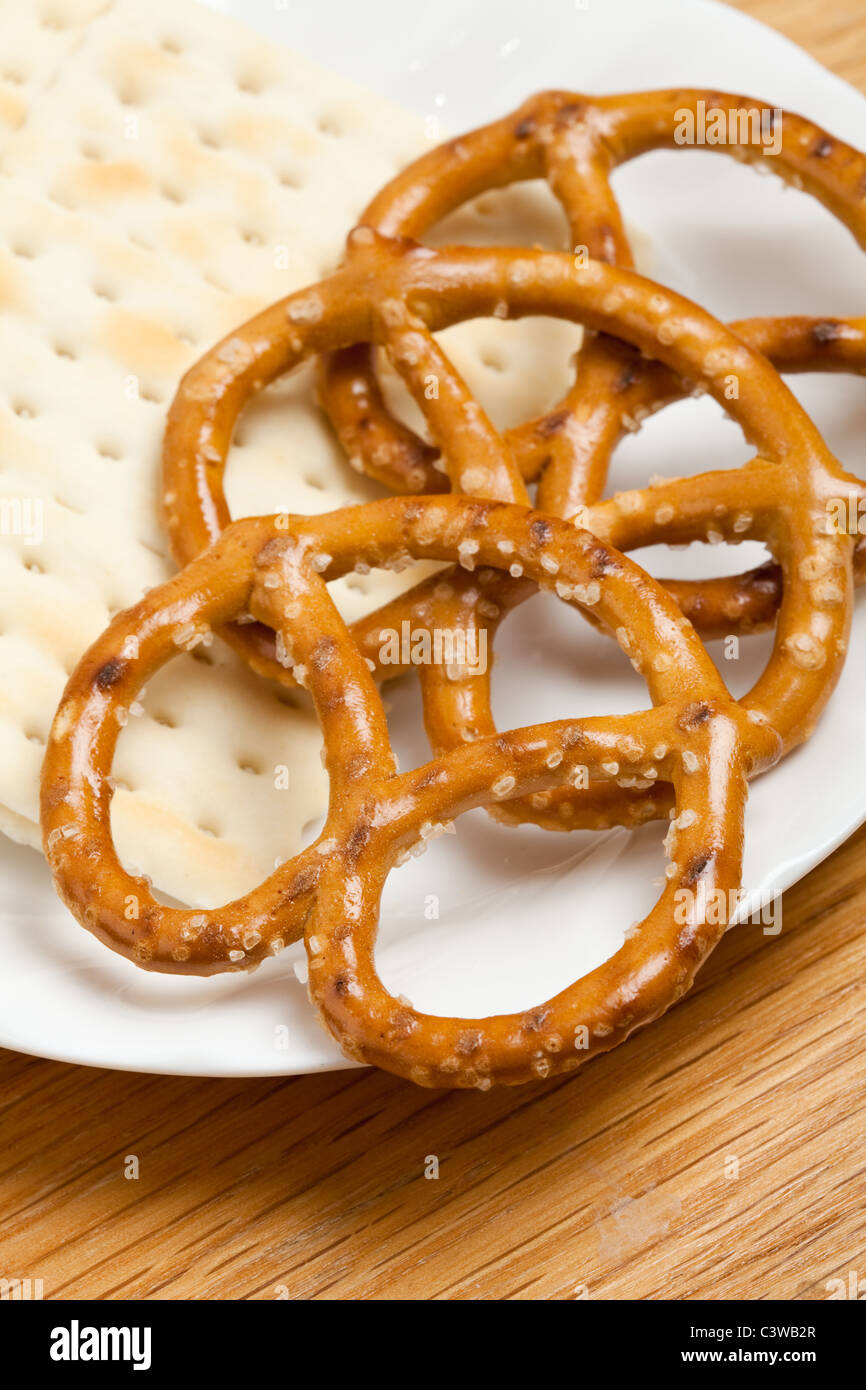 Salt Pretzel High Resolution Stock Photography and Images Alamy