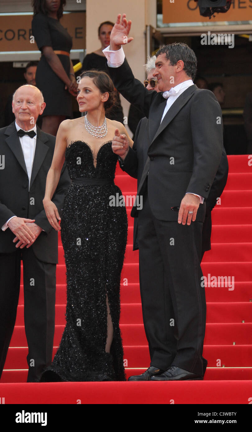 Elena Anaya And Antonio Banderas La Piel Que Habito Premiere Cannes Film 6600