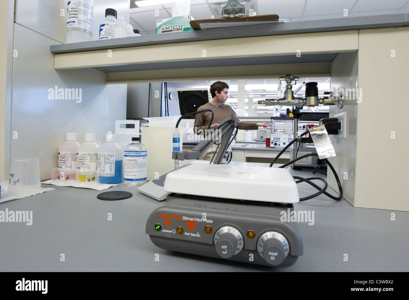Facilities at Texas Department of Public Safety's crime laboratory in