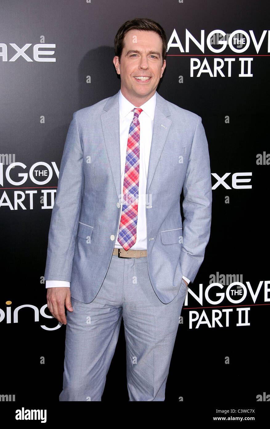 ED HELMS THE HANGOVER PART 2. LOS ANGELES PREMIERE. WARNER BROS ...