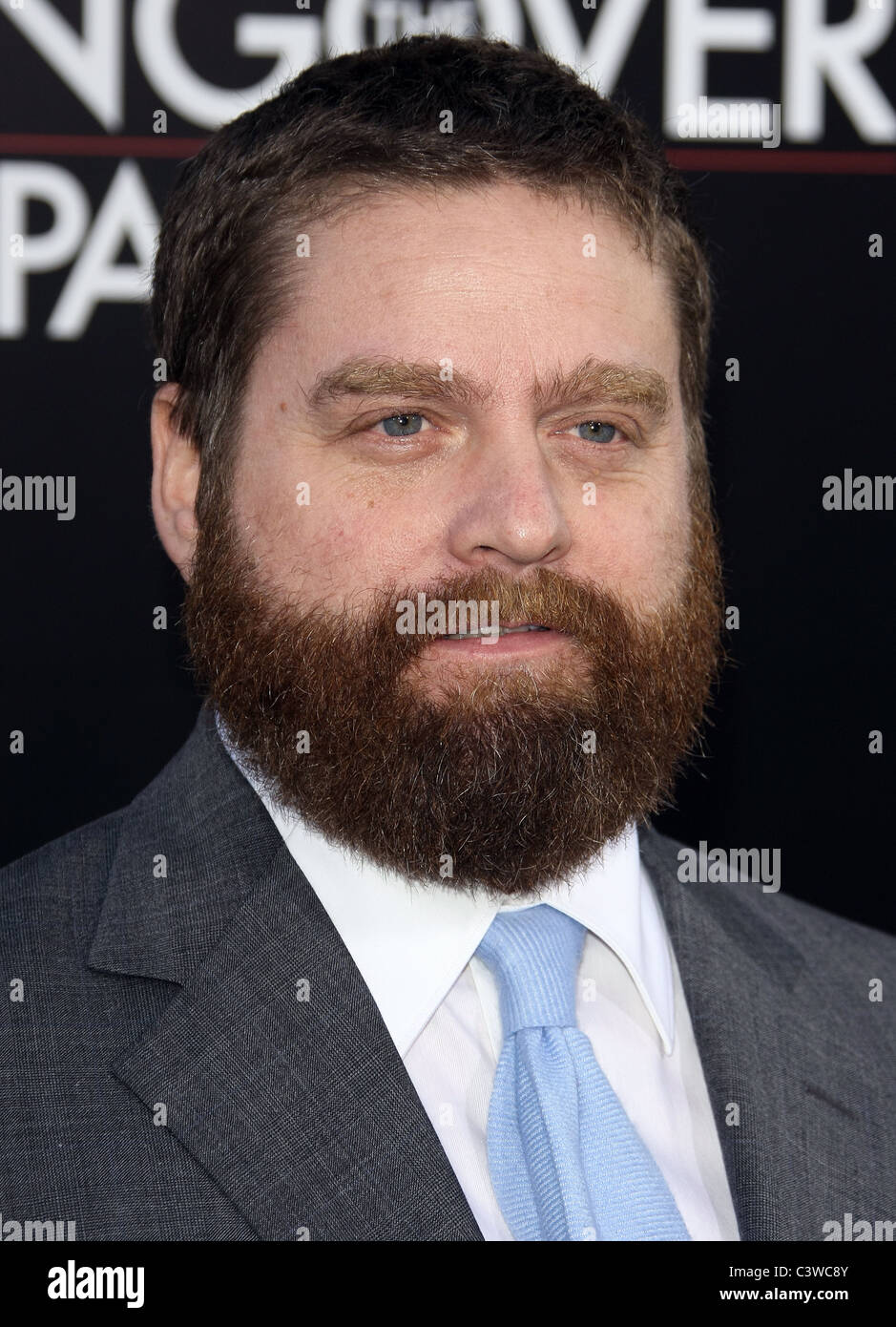ZACH GALIFIANAKIS THE HANGOVER PART 2. LOS ANGELES PREMIERE. WARNER