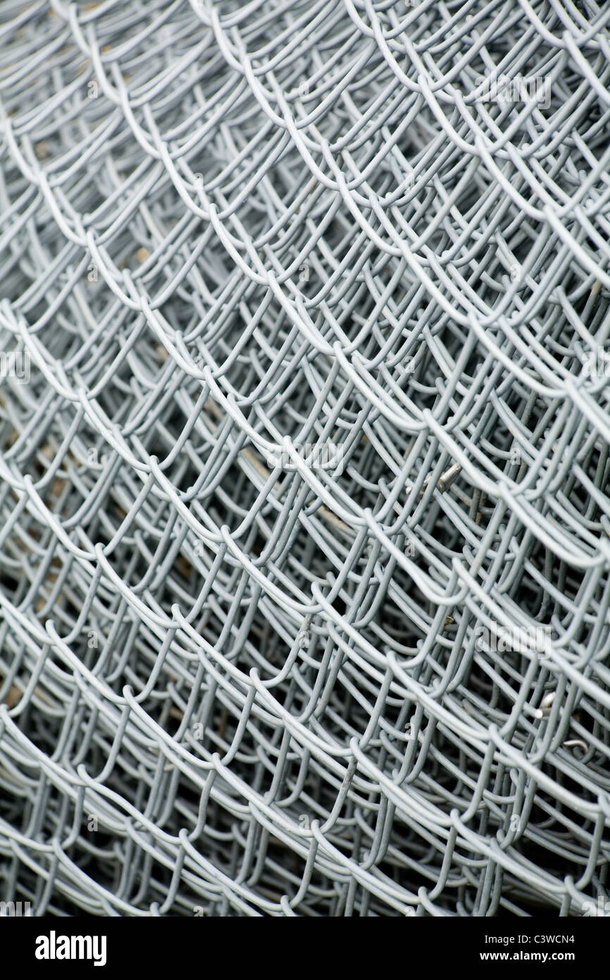 Wire Mesh close up for background Stock Photo