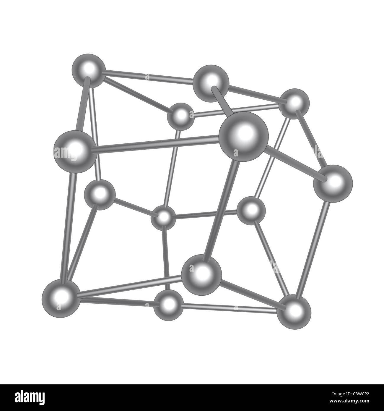 Model of molecule Stock Photo - Alamy