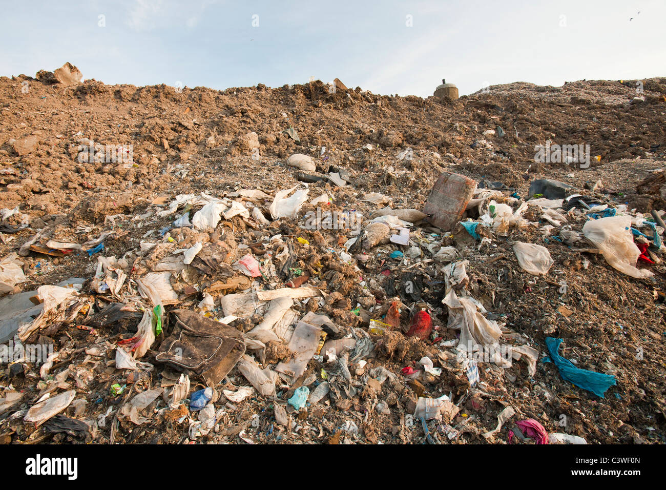 Plastic packaging waste landfill site hi-res stock photography and ...