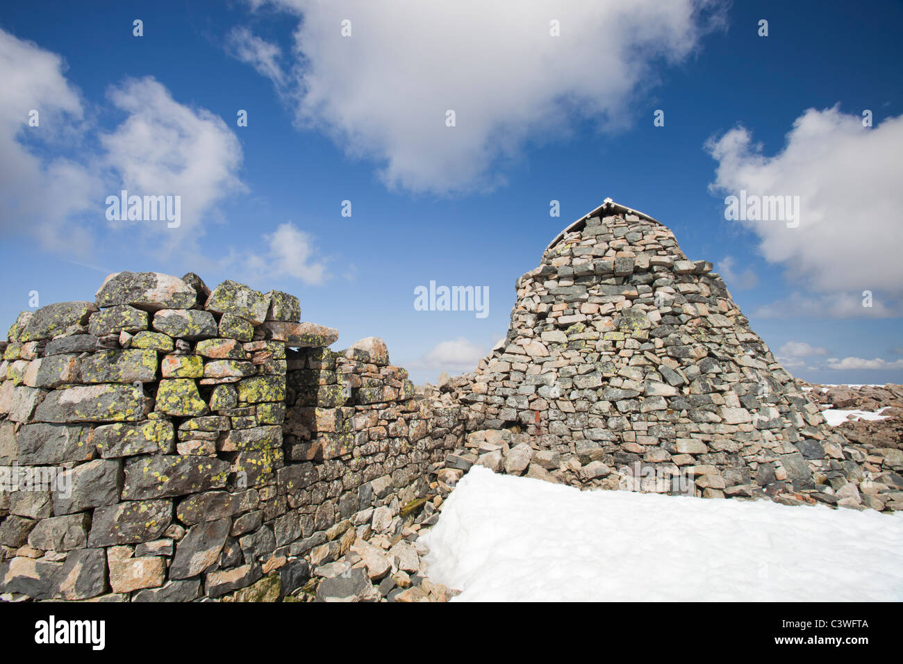 The summit of Ben Nevis, Scotland, UK Stock Photo - Alamy