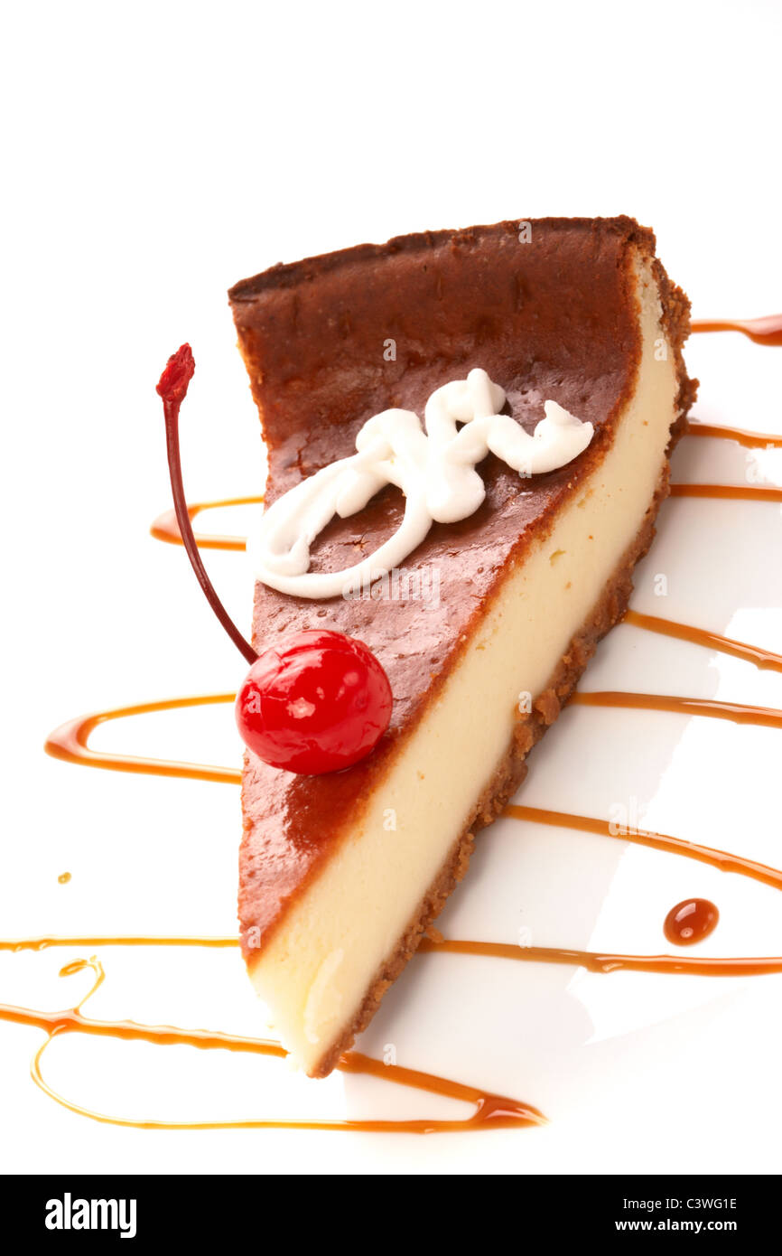 Tasty cheesecake Stock Photo