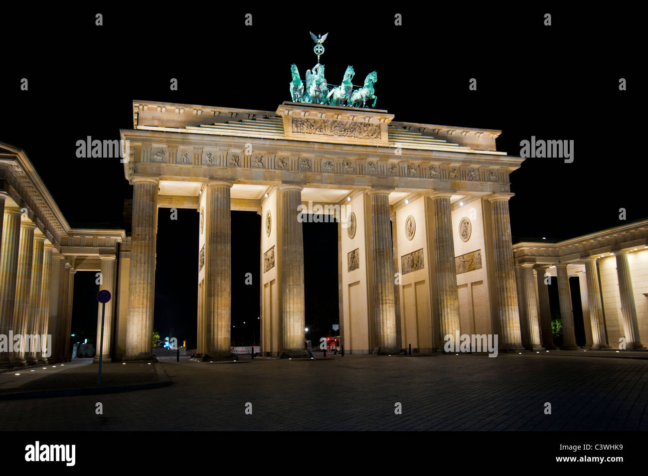 Brandenburger Tor, gate, Berlin, Germany Stock Photo