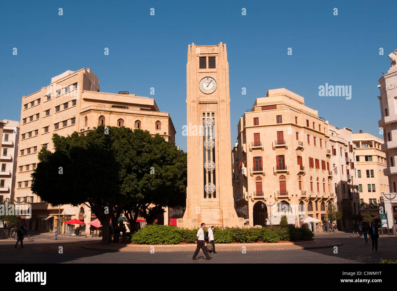 Place D Etoile Beirut Lebanon Stock Photo Alamy