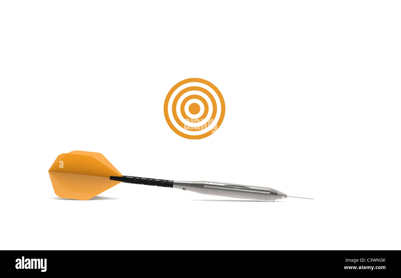 Bullseye target arrow isolated hi-res stock photography and images - Alamy