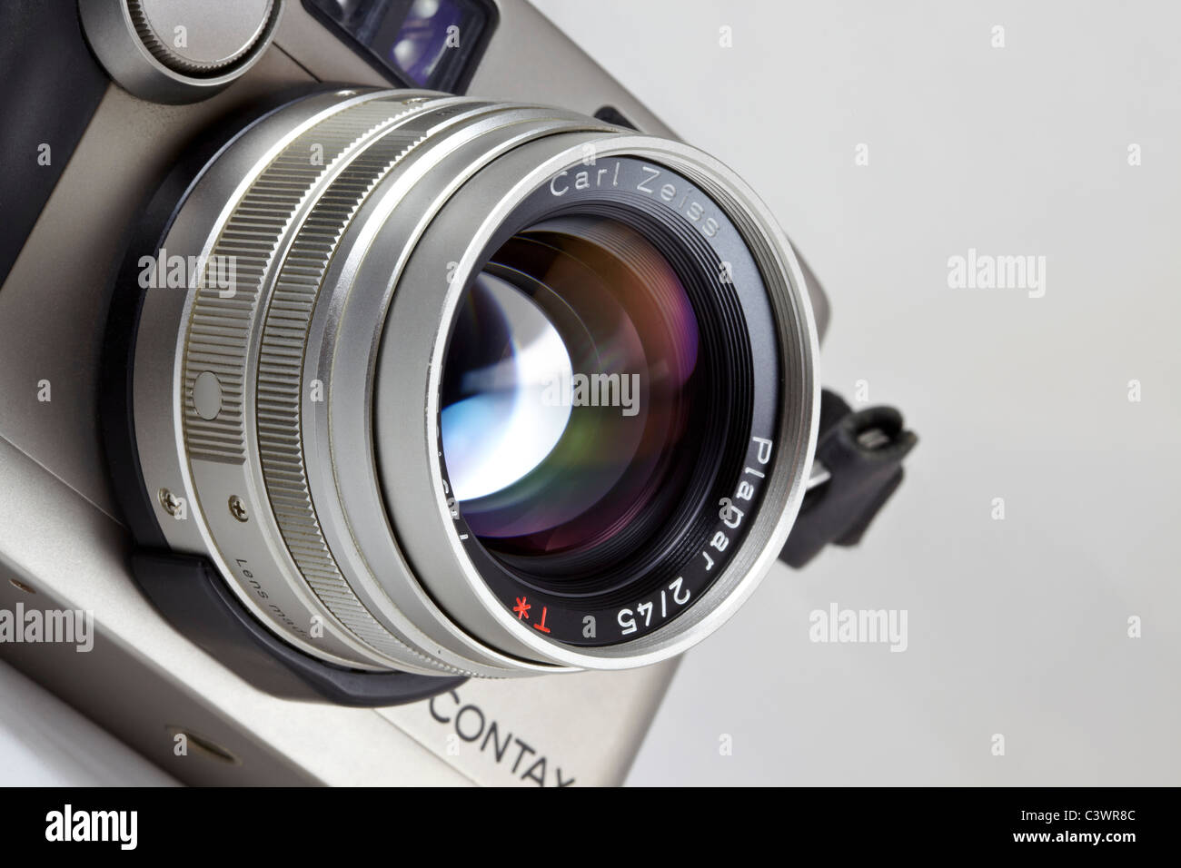 Classic film camera Contax G2 35mm rangefinder Stock Photo Alamy
