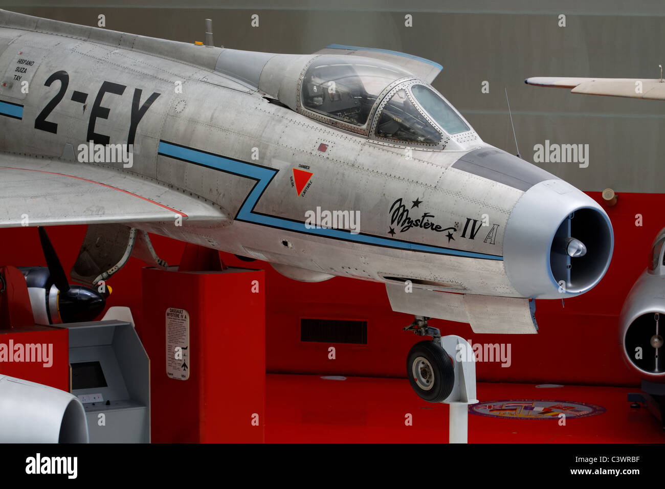 Dassault MD454 Mystere IVA, Air and Space Museum (le bourget), France