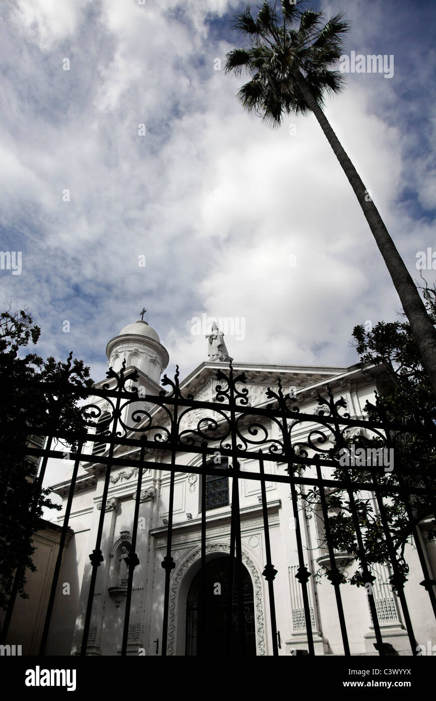 Iglesia y Monasterio Santa Catalina de Siena, Church in Buenos Aires, Argentina, South America. Stock Photo