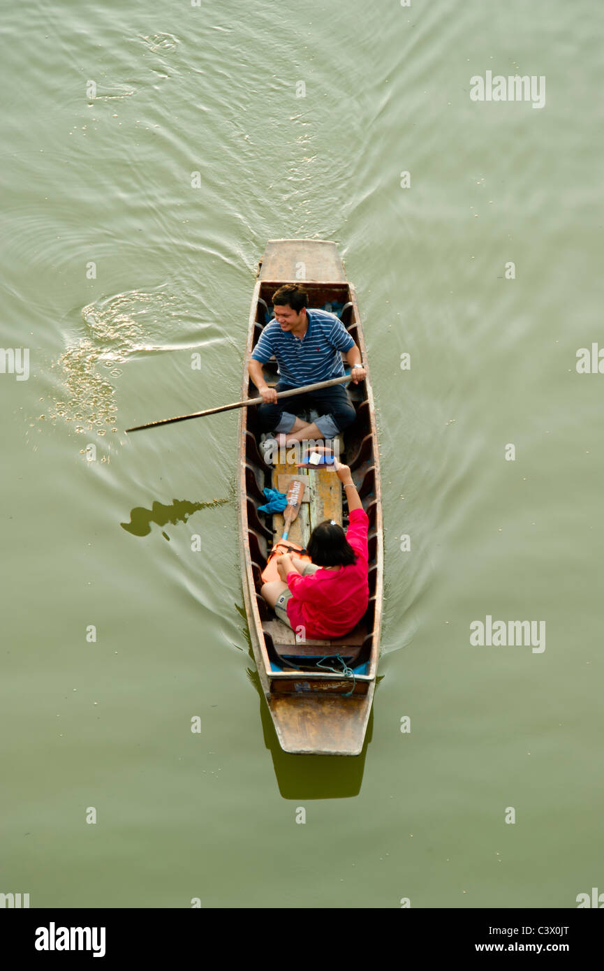 Old man in boat hi-res stock photography and images - Alamy