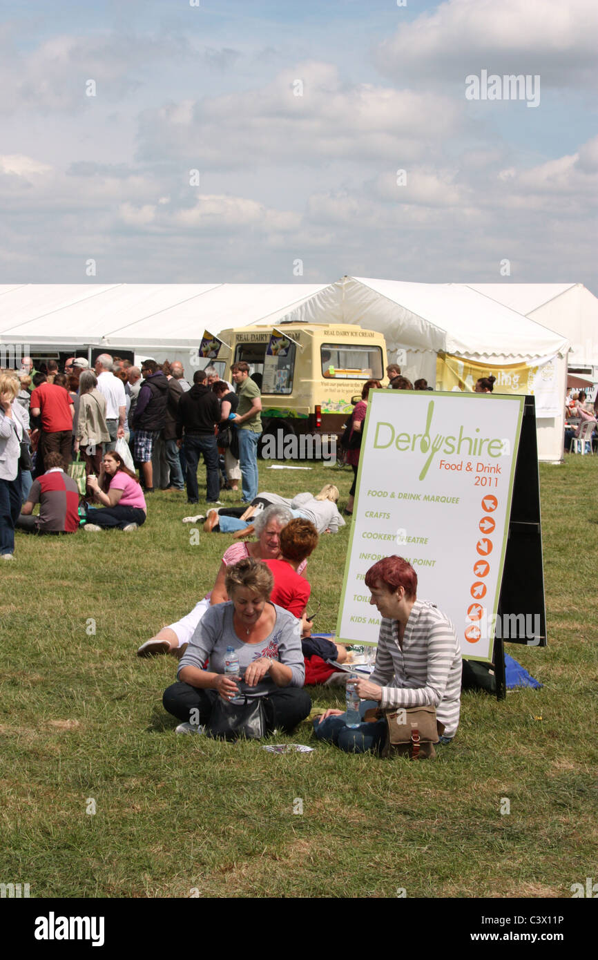 Derbyshire Food and Drink 2011 at Hardwick Hall Stock Photo Alamy