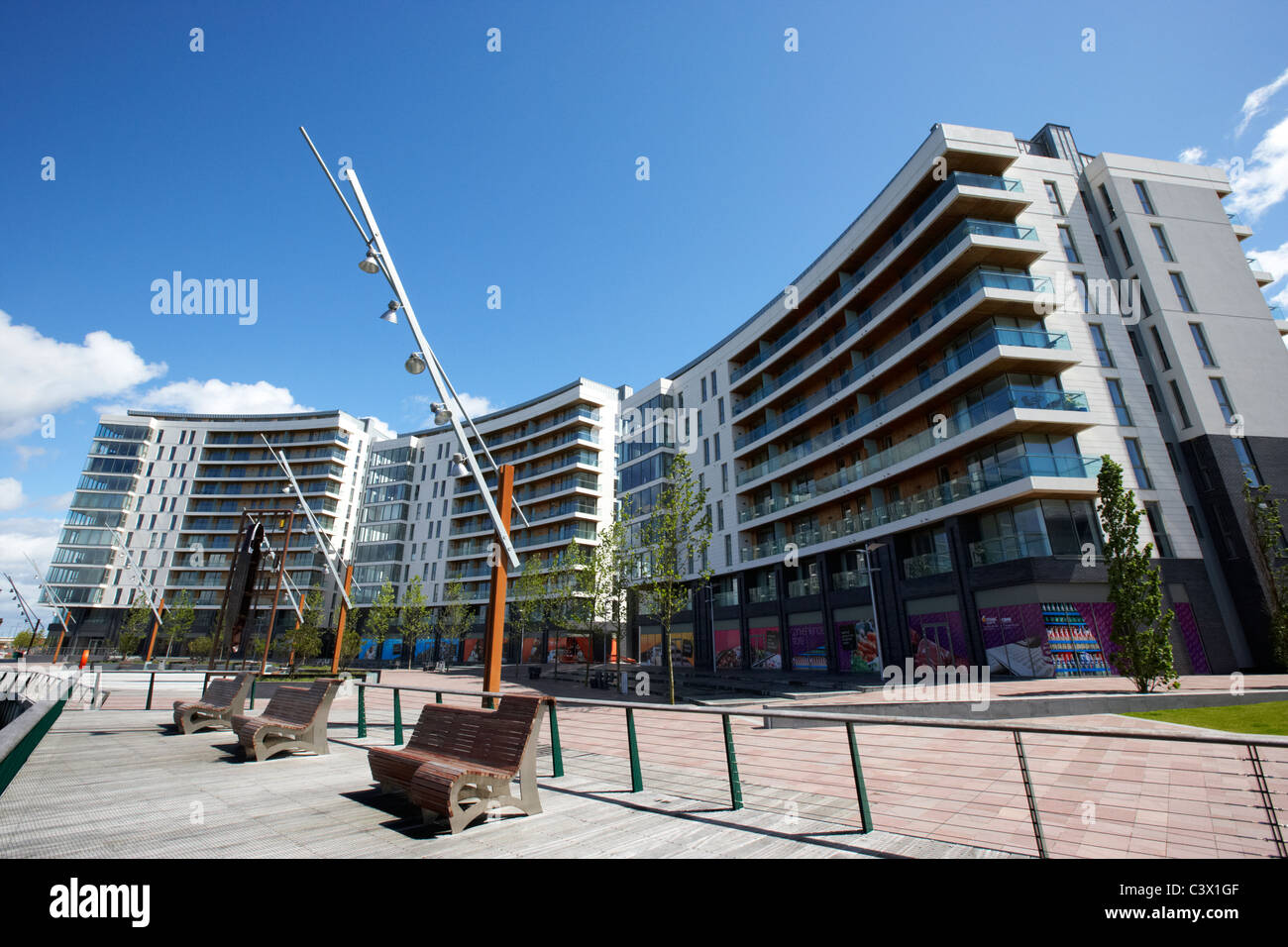 the arc apartments in titanic quarter queens island belfast northern