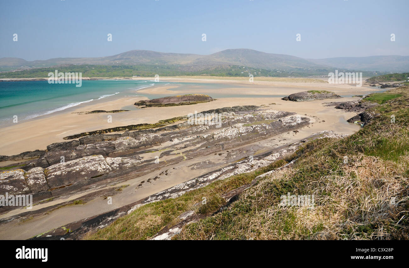 Ireland Bay Rocks Derrynane Bay, Ring of Kerry, Ireland Stock Photo - Alamy