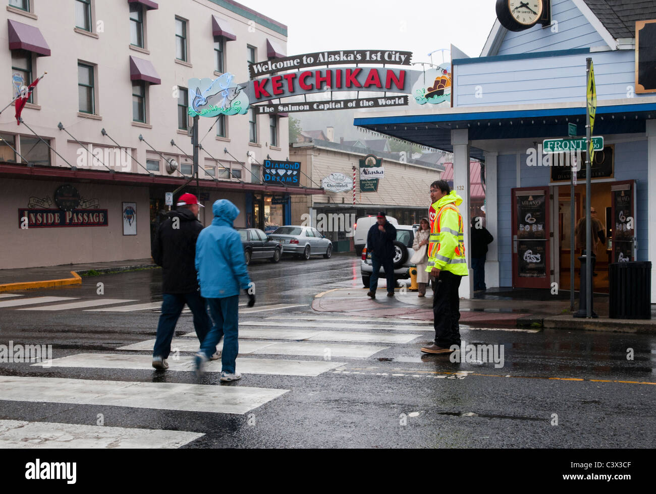 Ketchikan alaska rain raining hires stock photography and images Alamy