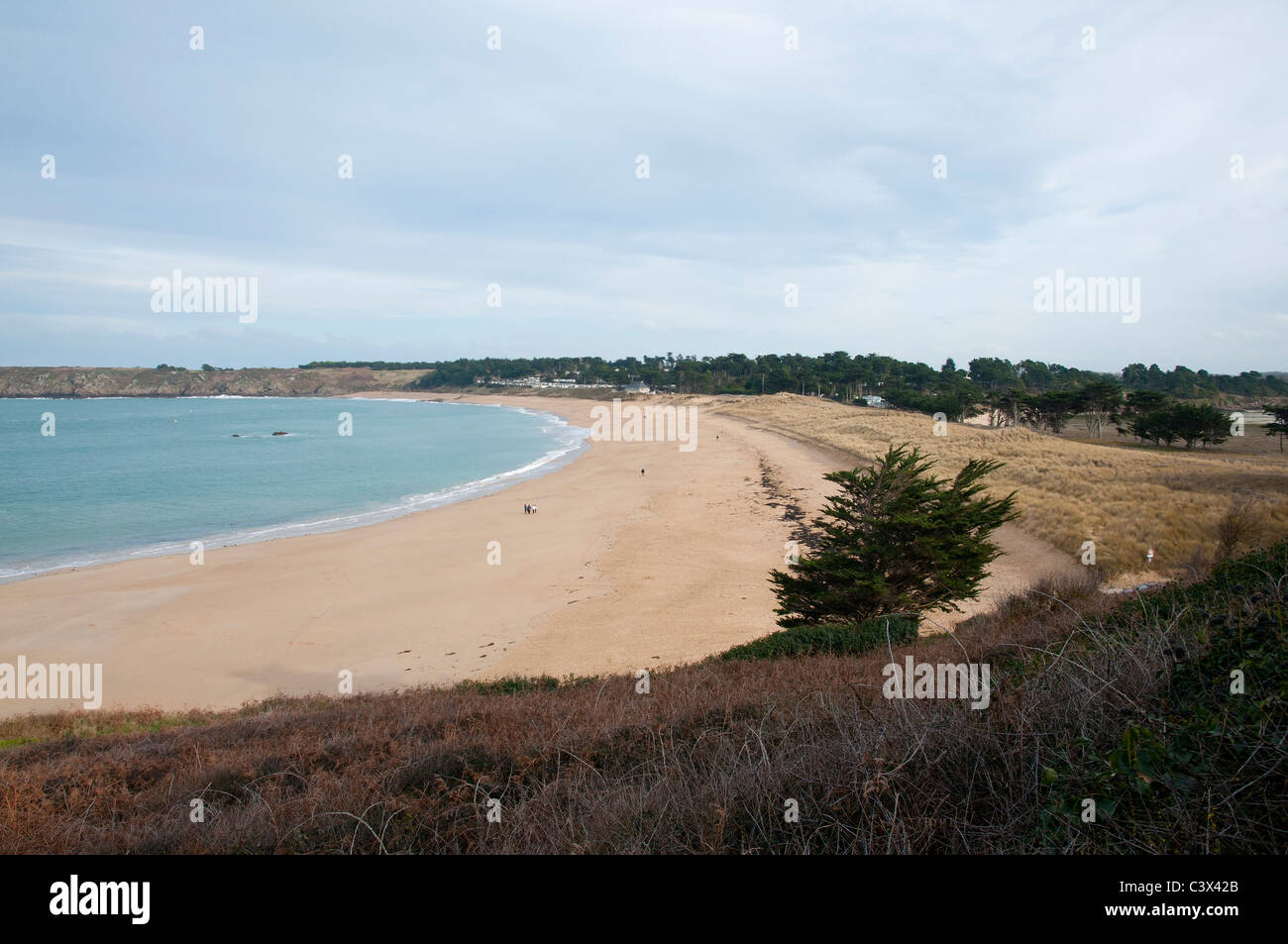 Plage De La Cote Emeraude Pres De Saint Malo Beach On