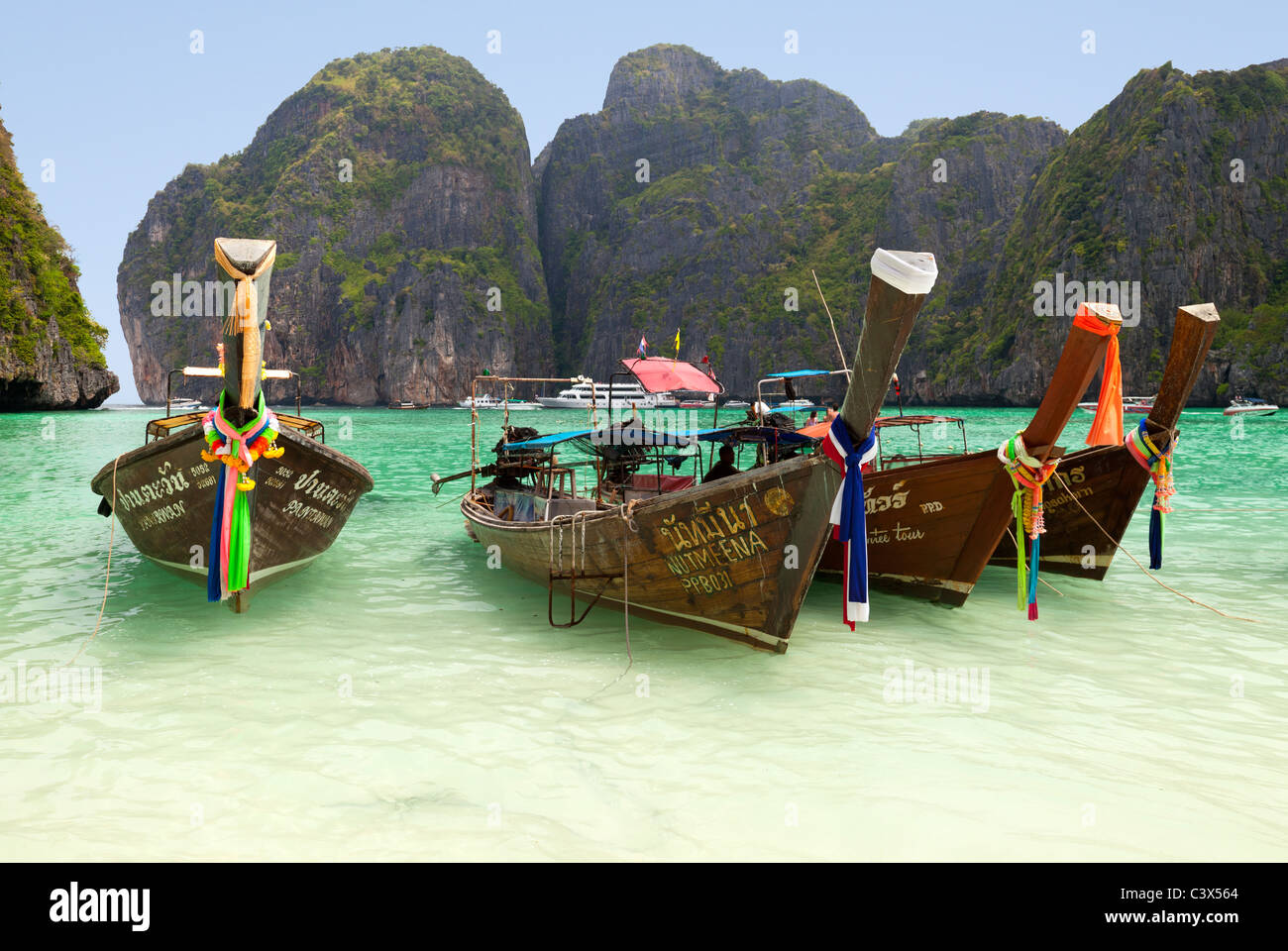 Phi Phi Island, Phuket Thailand 7 Stock Photo Alamy