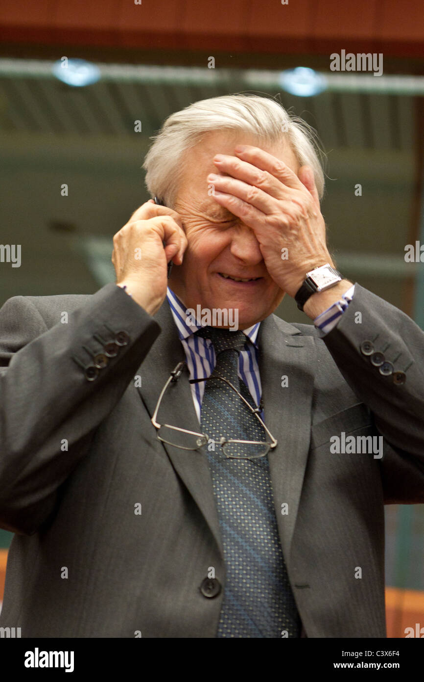 JeanClaude Trichet Stock Photo Alamy