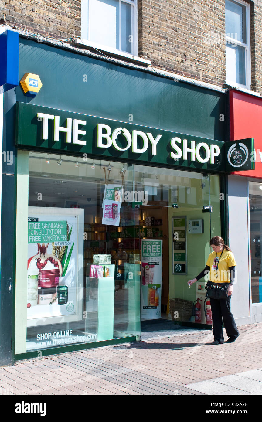 Body shop store uk hires stock photography and images Alamy
