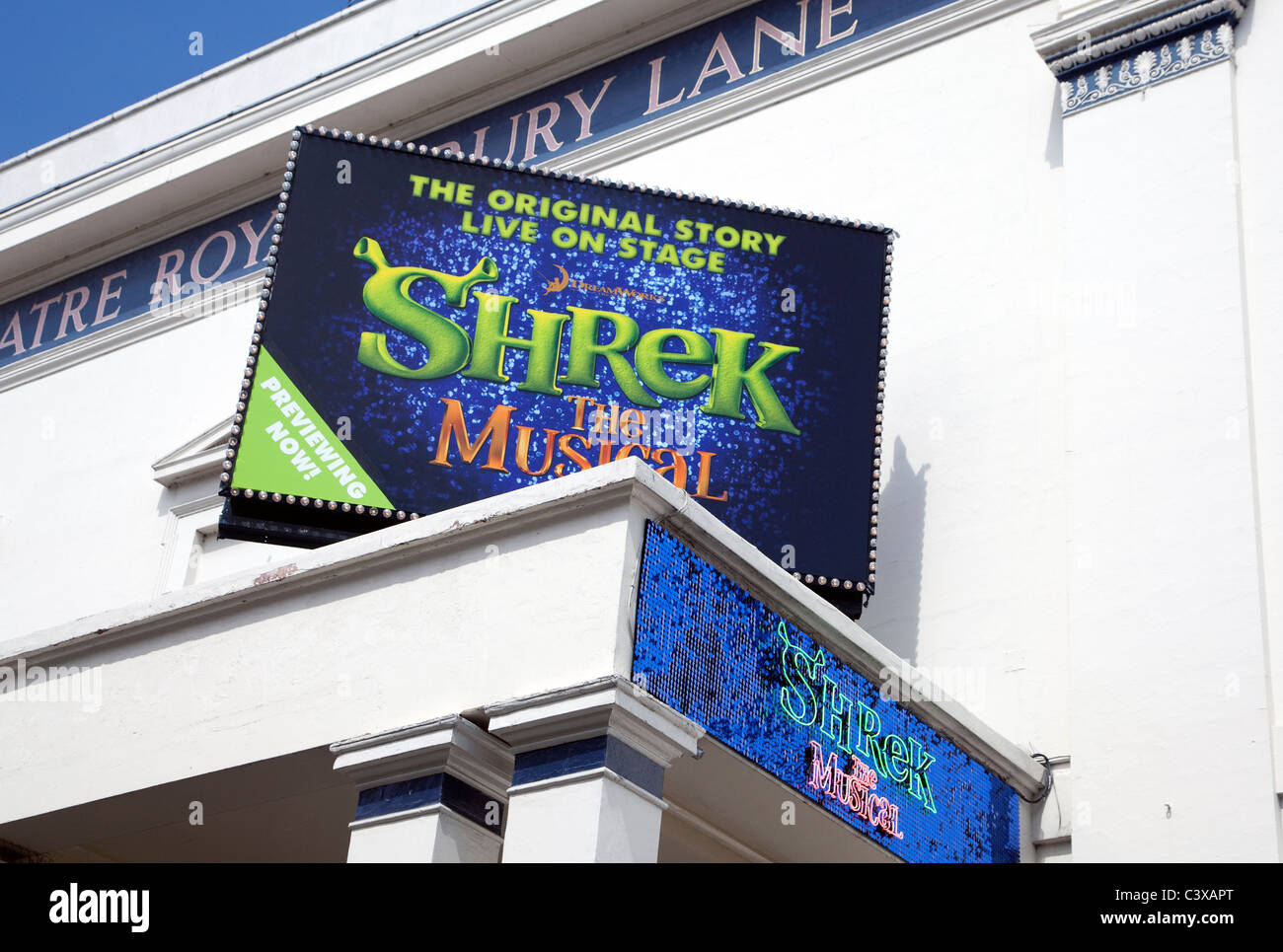 Shrek the Musical at Theatre Royal, Drury Lane, London Stock Photo