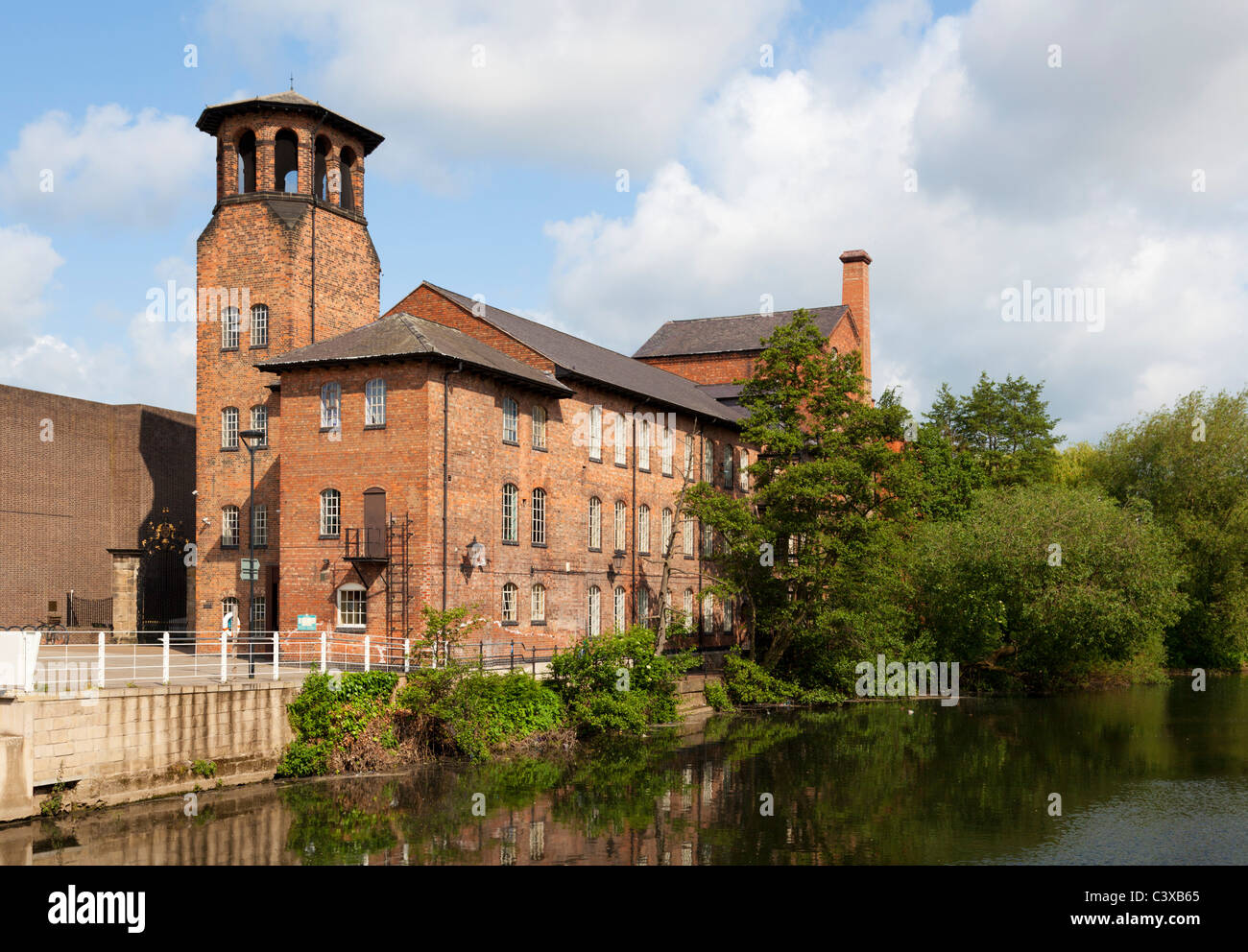 The old Silk Mill now derby industrial museum Derby city centre