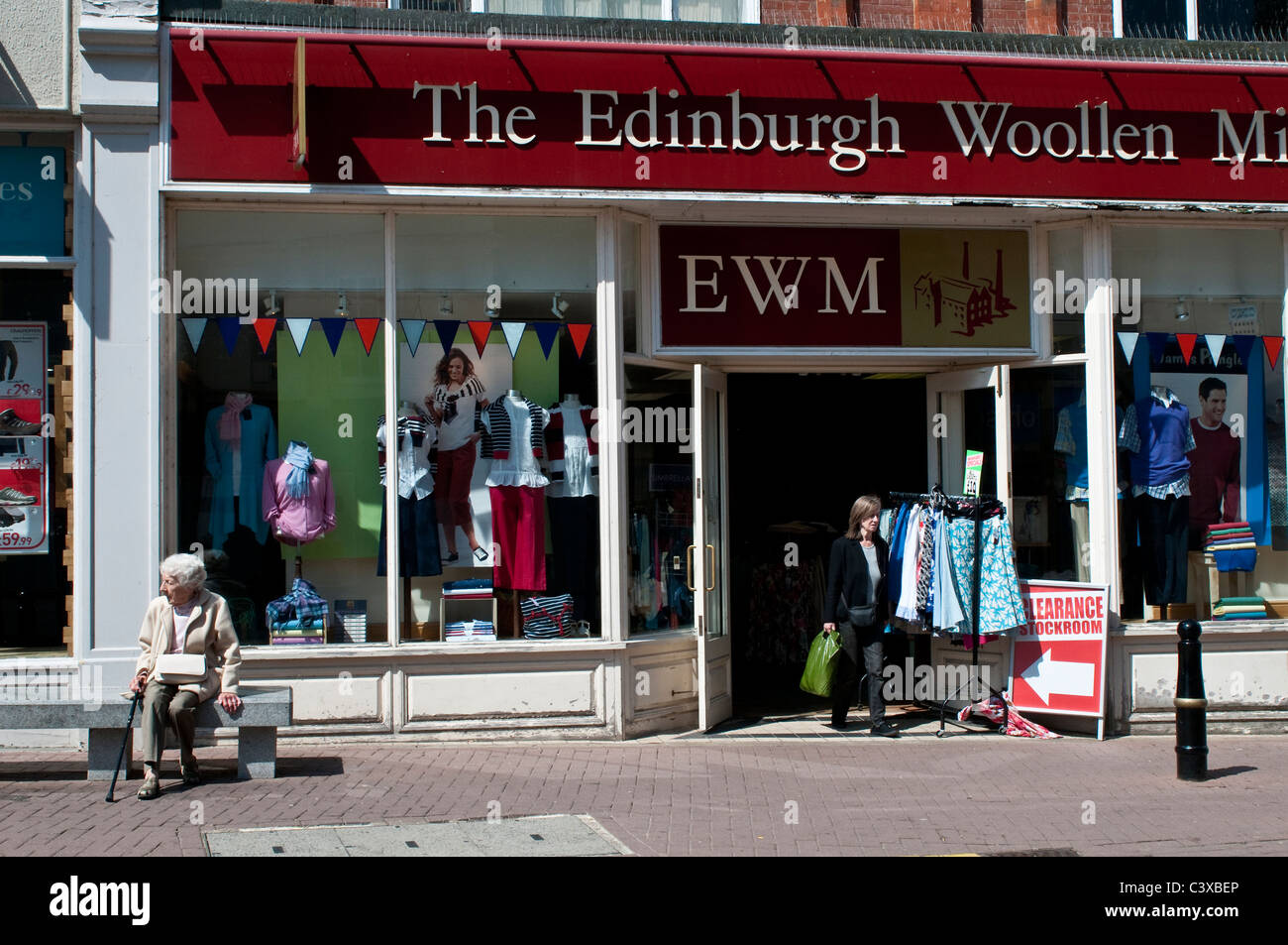 Edinburgh Woollen Mill store, Kingston upon Thames, Surrey, UK Stock Photo Alamy