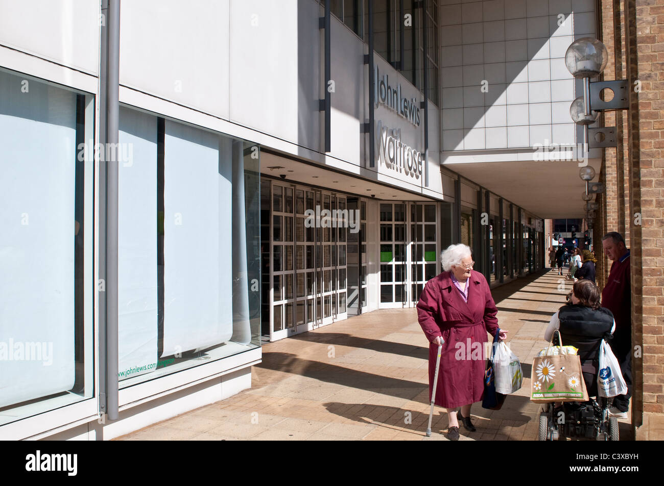 John Lewis and Waitrose, Kingston upon Thames, Surrey, UK Stock Photo