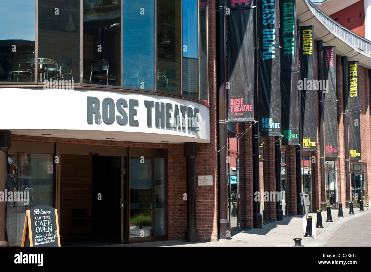 Rose Theatre, Kingston upon Thames, Surrey, UK Stock Photo Alamy