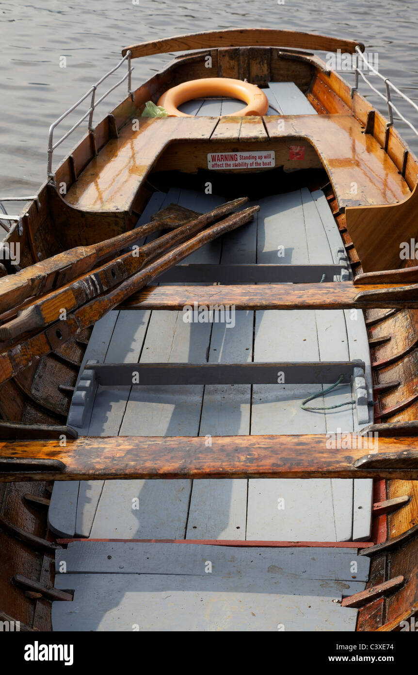 Derwent Water rowing boat Stock Photo