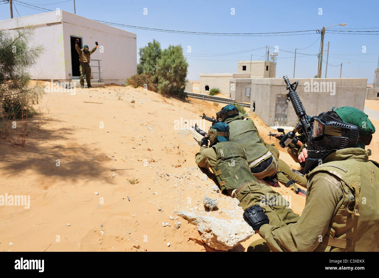Israeli Army Exercise Urban Warfare High Resolution Stock Photography ...