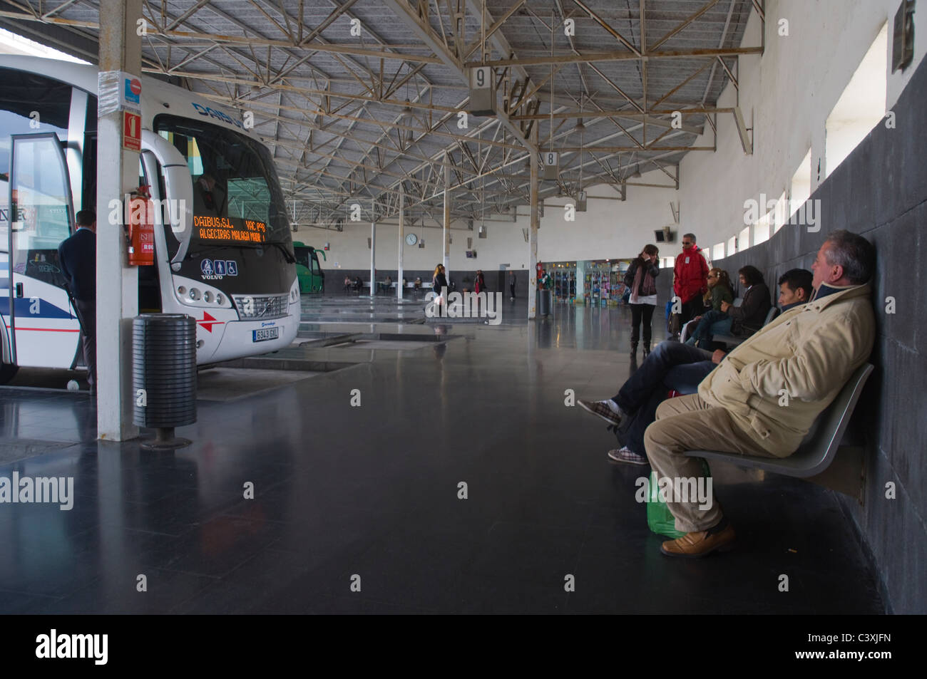 Spanish bus station hi-res stock photography and images - Alamy