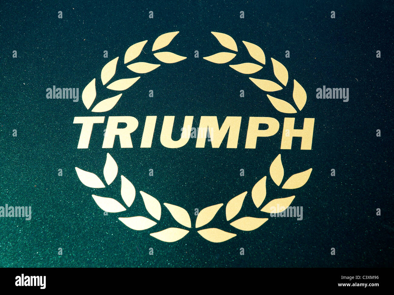 Triumph logo hi-res stock photography and images - Alamy