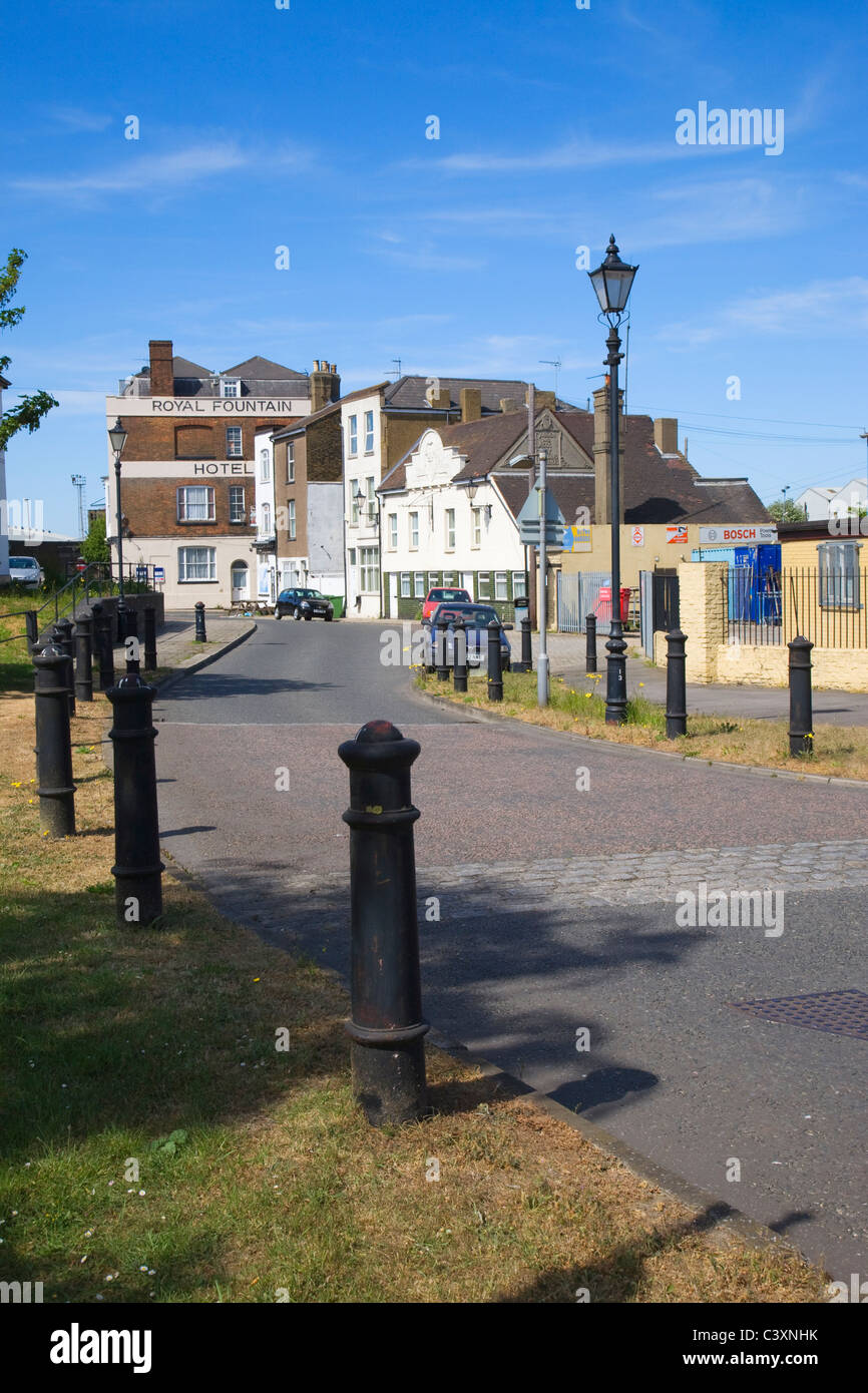 West Street in Blue Town, Sheerness, Kent, England. Stock Photo