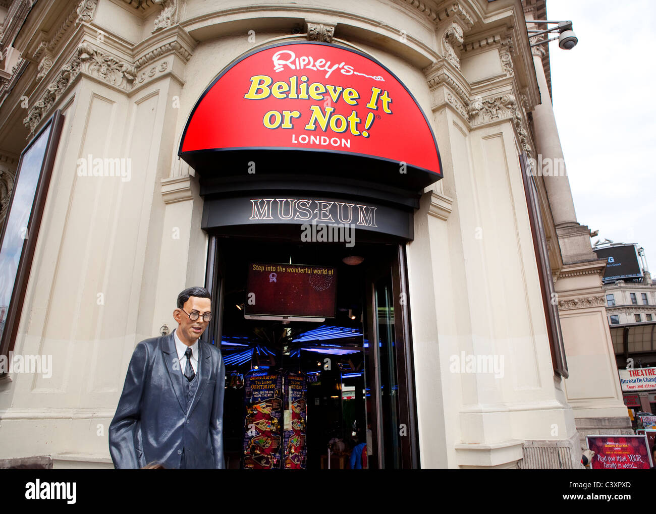 Ripley's, Believe it or not! tourist attraction in London. Piccadilly Circus. Stock Photo