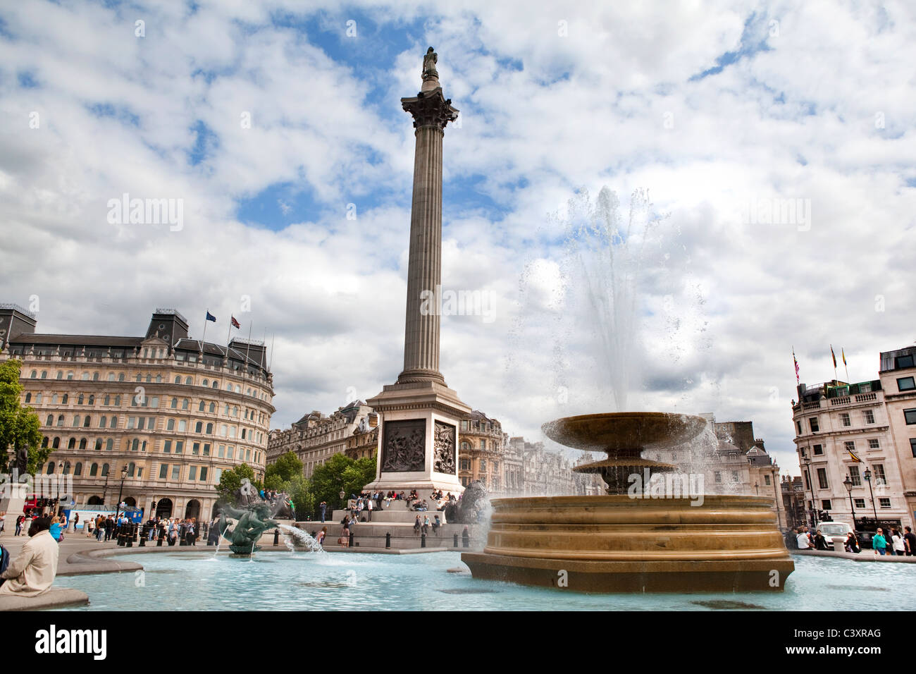 Trafalgar Square, London Stock Photo - Alamy