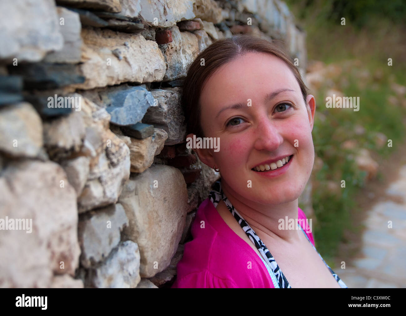 Lady posing hi-res stock photography and images - Alamy