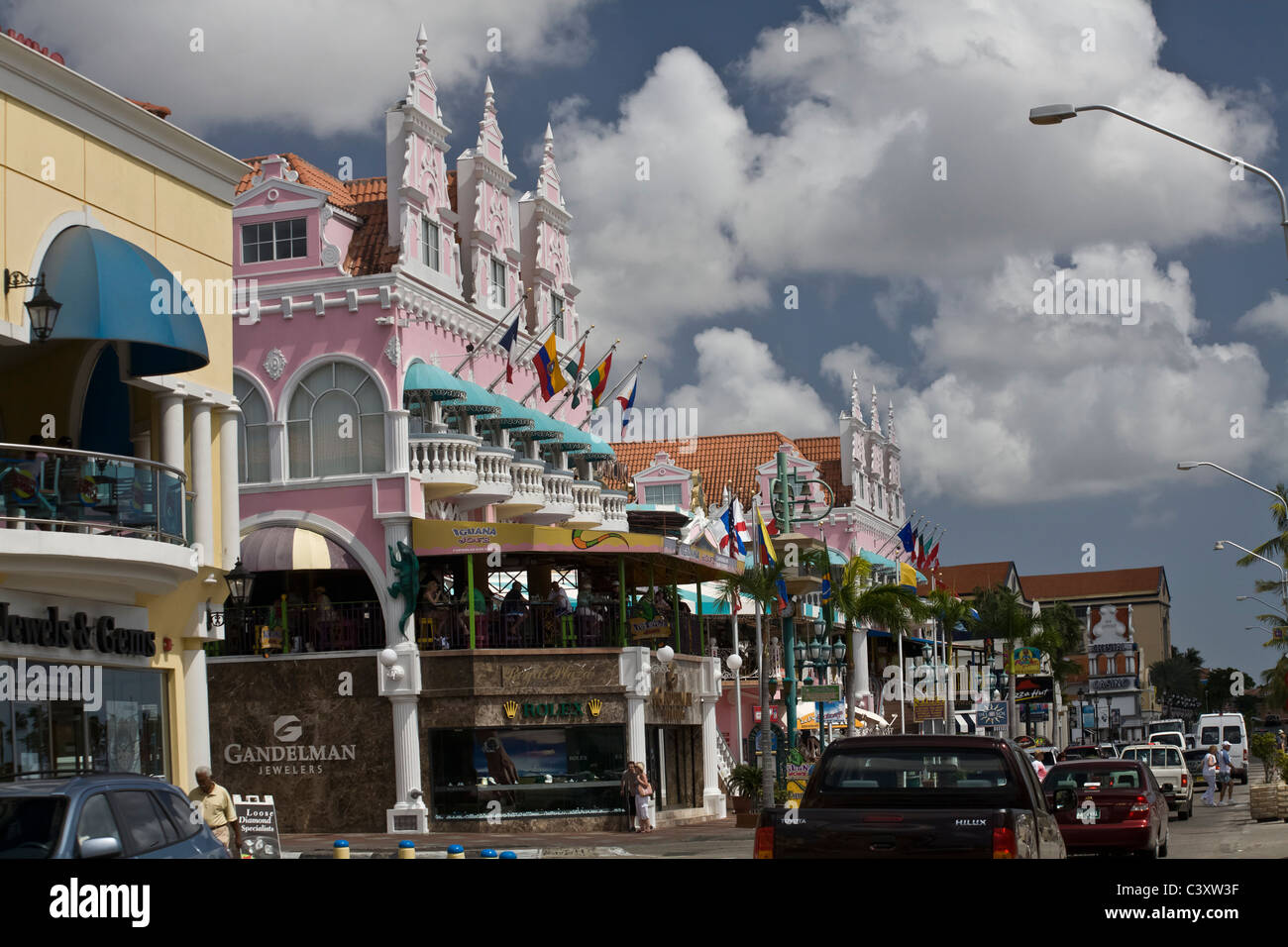 Colourful Aruba, Caribbean Stock Photo - Alamy
