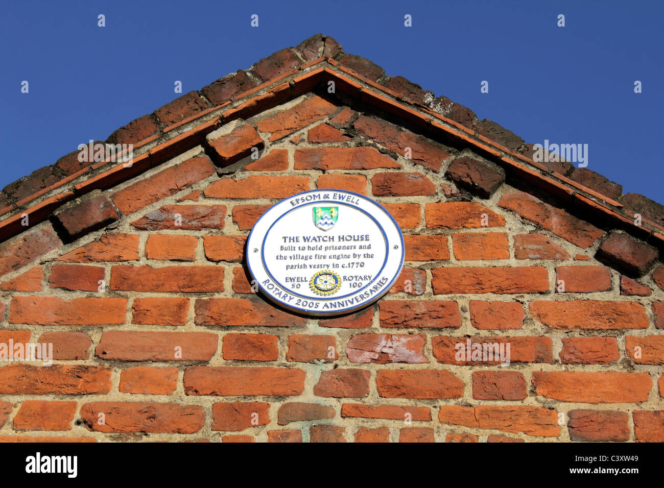 The Old Engine and Watch House in Church street, Ewell village, Epsom Surrey England UK Stock