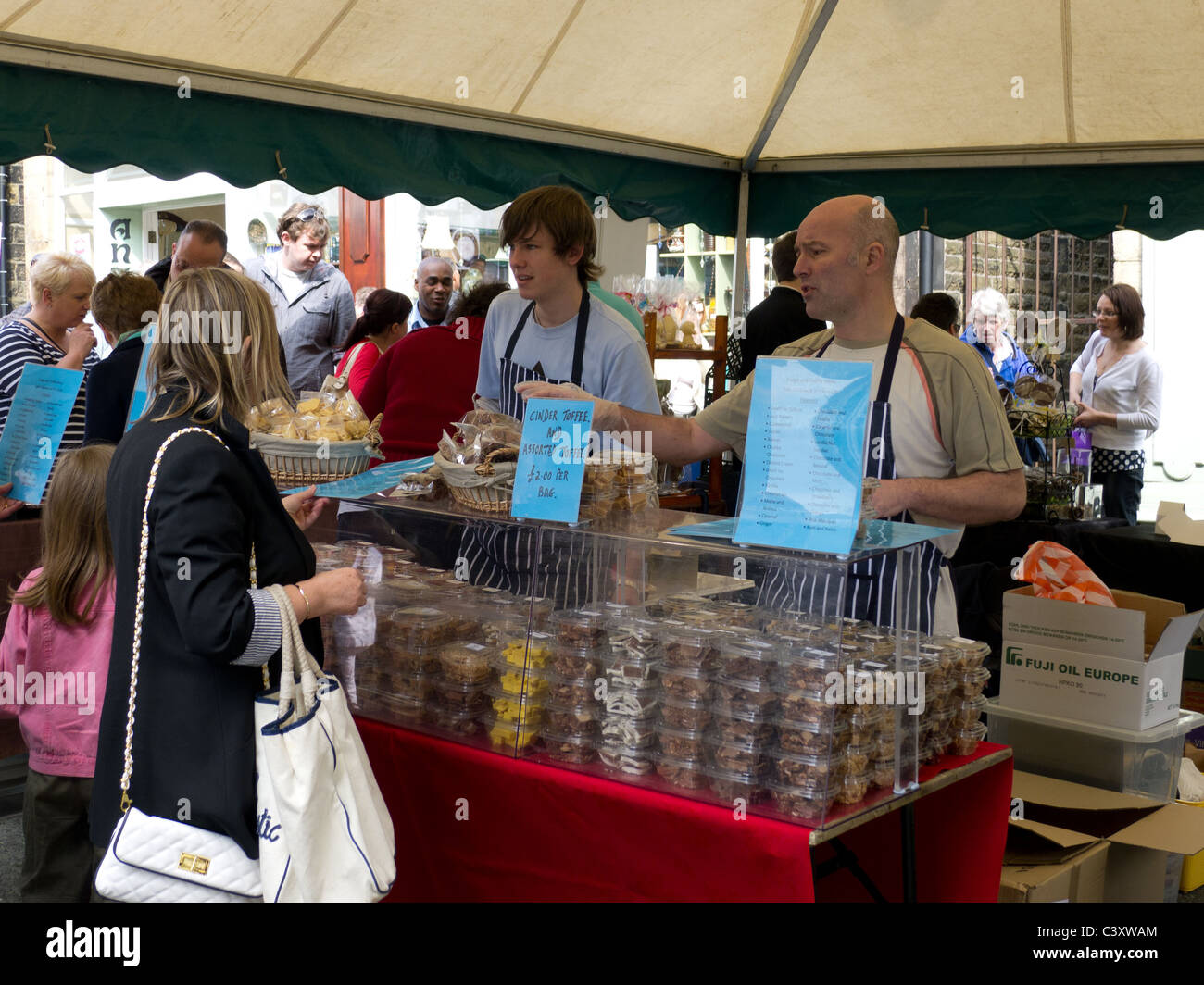 Ramsbottom Chocolate Festival Stock Photo Alamy