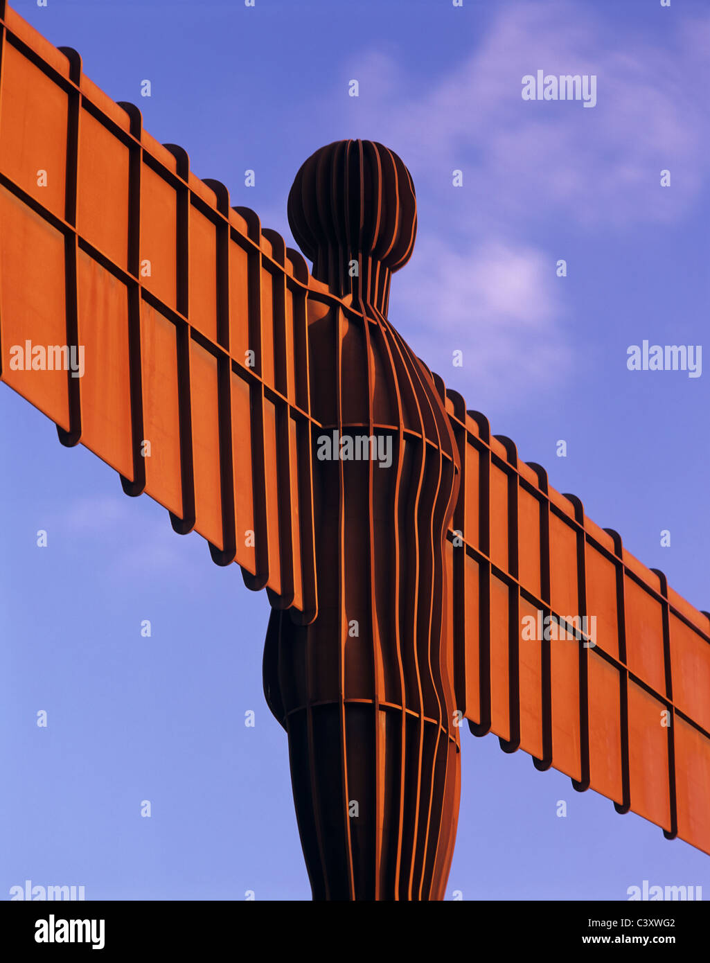 The Angel of the North in Gateshead, Tyne & Wear, England Stock Photo ...