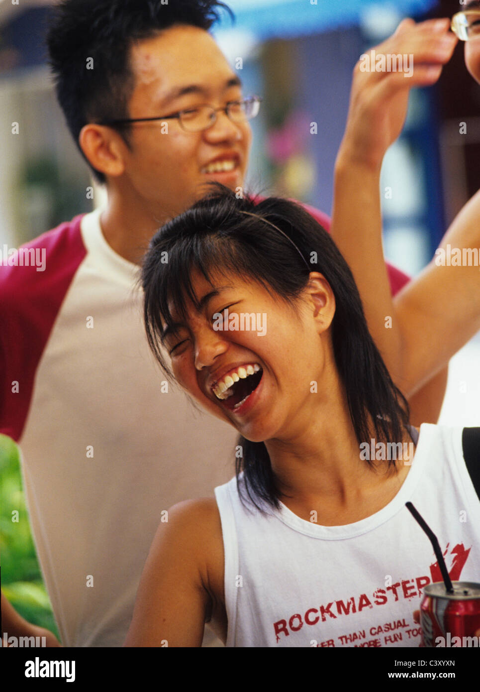 Asian teenagers singapore hi-res stock photography and images - Alamy